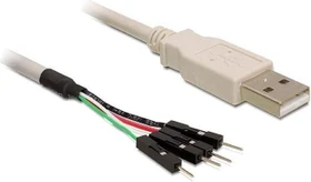 DeLOCK USB 2.0 Kabel A-Stecker/Pfostenstecker, 0.4m (82436)