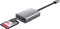 Trust Dalyx Kartenlesegerät aus Aluminium, silber, USB-C 3.0 [Stecker] Vorschaubild