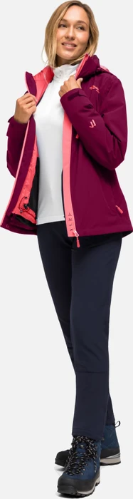 Maier Sports Ribut Funktionsjacke cherry/raspberry (Damen)