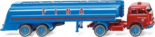 Wiking Tanksattelzug MAN Pausbacke Fina