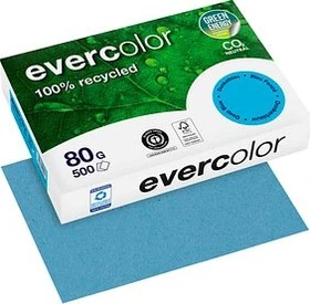 Clairefontaine evercolor Universalpapier matt dunkelblau, A4, 80g/m², 500 Blatt