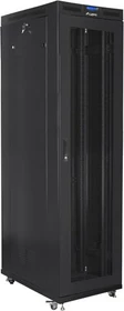 Lanberg 19" Rackschrank 47HE, freistehend, V2, Gitternetztür, IP20, RAL 9004, 1000mm tief