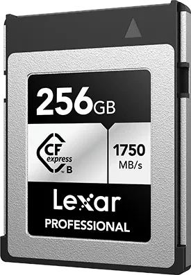 Lexar Professional SILVER R1750/W1300 CFexpress 2.0 Type B 256GB