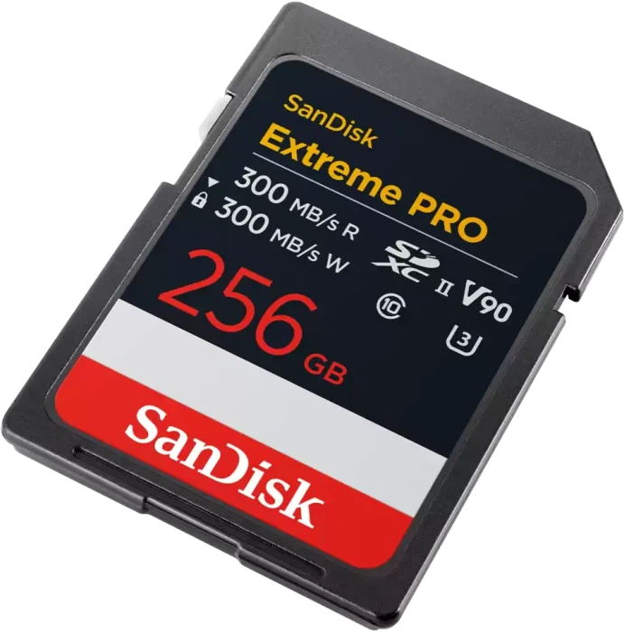 SanDisk Extreme PRO R300/W300 256GB, UHS-II U3, Class 10