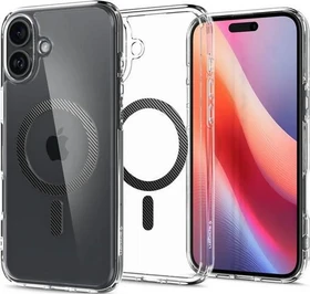Spigen Ultra Hybrid (MagFit) für Apple iPhone 16 carbon fiber