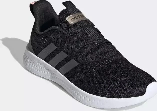 adidas Puremotion core black/grey six/light flash orange (Damen)