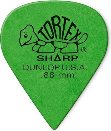Dunlop Tortex Sharp Pick, .88mm, 72-Pack