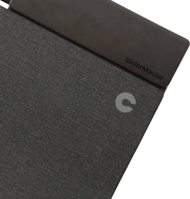 Contour Design SliderMouse Pro Wireless Regular Wrist, Stoff dunkelgrau, USB/Bluetooth