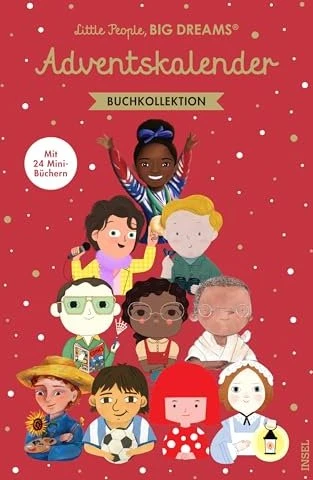 Little People, Big Dreams - Adventskalender mit 24 Mini-Büchern