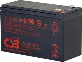 CSB Battery Bleiakku UPS12460F2 9.6Ah