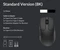Keychron M2 Wireless Mouse schwarz, 8K PixArt 3950, USB/Bluetooth Vorschaubild