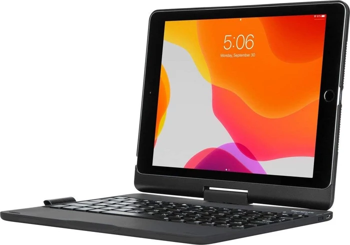 Targus VersaType für iPad 7/iPad 8/Pro 10.5"/Air 3, schwarz, DE