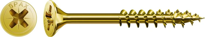 Spax YELLOX A2L 4CUT PZ2 Universalschraube, 5x100mm, 10 Stück