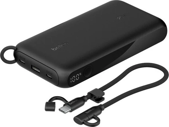 Belkin BoostCharge Powerbank 20K mit Display schwarz