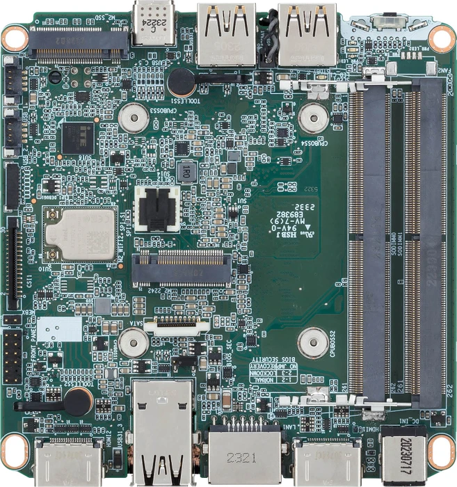 ASUS NUC 14 Pro Board - Revel Canyon - NUC14RVBi3 / WNUC14RVBI300000I