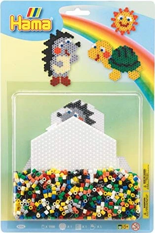 Hama midi Große Blisterpackung - Igel und Schildkroete