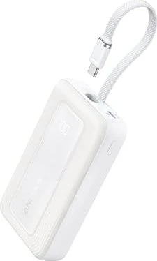 Anker Zolo Power Bank (20K, 30W, Built-In USB-C Cable) weiß