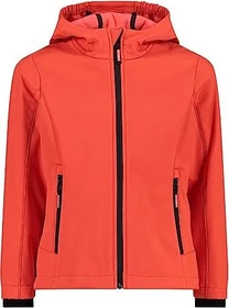CMP Softshell Melange Fix Hood Funktionsjacke papavero (Junior)