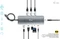 i-tec Metal Nano Dock, inkl. Netzteil, USB PD 100W, USB-C 3.0 [Stecker] Vorschaubild