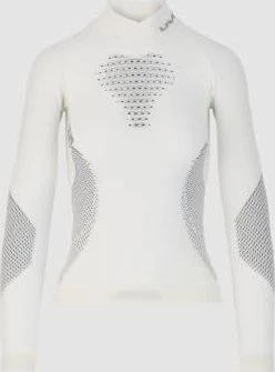 UYN Fusyon Turtle Neck Funktionsshirt langarm snow white/anthracite/grey (Damen)