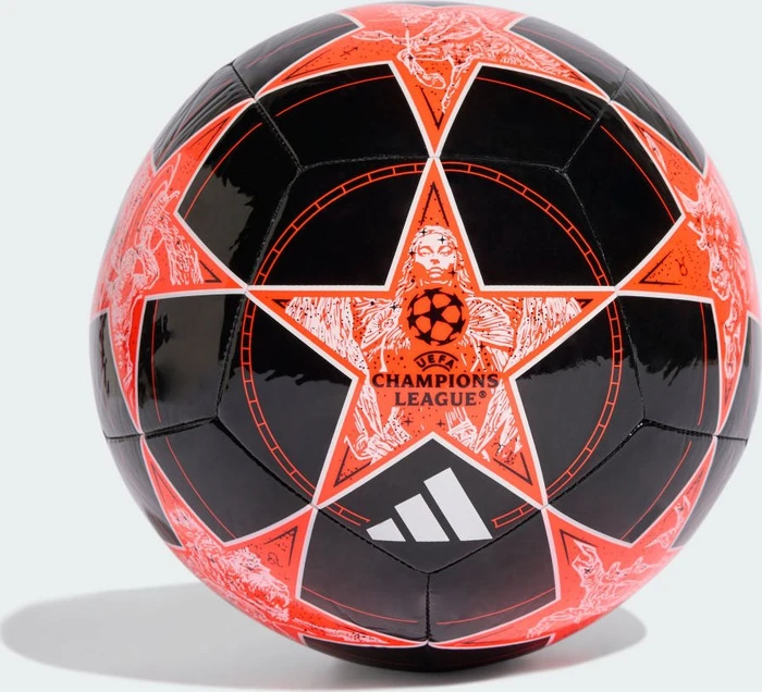 adidas UCL Club 2025/2026 League Stage Fußball rot/schwarz/weiß