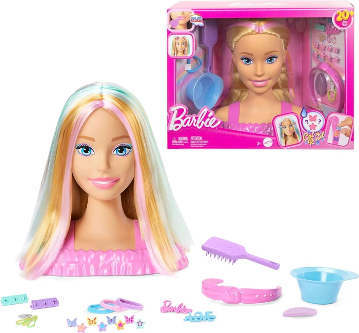 Mattel Barbie Color Reveal Deluxe Blond Styling-Kopf