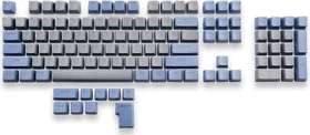 Mountain Mineral Keycap Set, Kunststoff (PBT) Double-Shot, grau/blau, 113 Tasten (104+9), ANSI-US