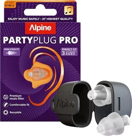 Alpine PartyPlug Pro Ohrstöpsel natur, 2 Stück