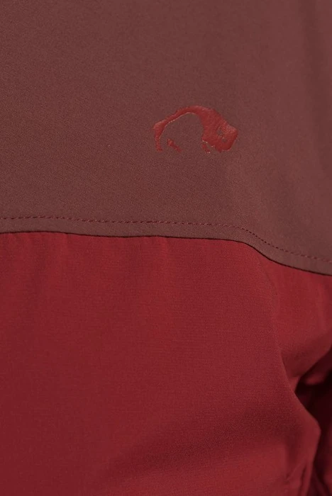 Tatonka Lajus Hooded Funktionsjacke aubergine/lava-red (Herren)