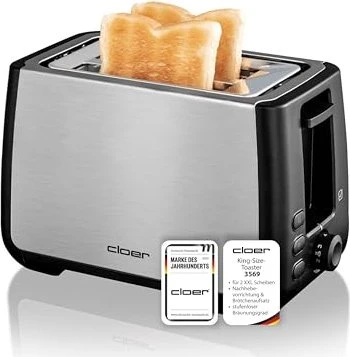 Cloer 3569 King Size Toaster