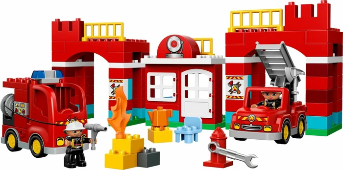 LEGO DUPLO Geschichten darstellen - Feuerwehr-Hauptquartier