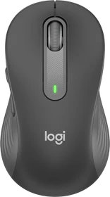 Logitech Signature M650 Large, Graphite, Logi Bolt, USB/Bluetooth