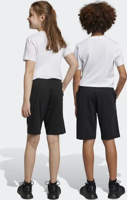 adidas Essentials Big Logo Cotton Shorts schwarz/weiß (Junior)