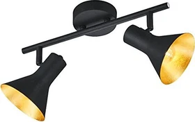 Trio Reality Nina 2-flammig schwarz