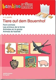 bambino LÜK Wahrnehmung und Konzentration Tiere auf dem Bauernhof