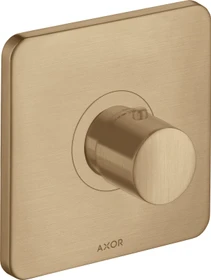 Hansgrohe Axor Citterio M Thermostat HighFlow brushed bronze
