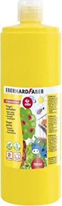 Eberhard Faber EFA Color Fingerfarbe, kadmiumgelb, 750ml