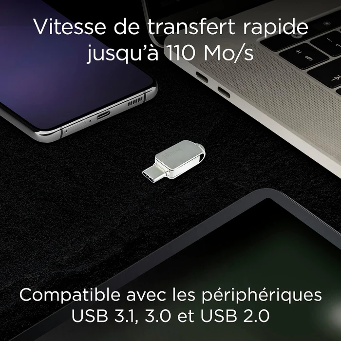 Integral 360-C Dual 32GB, USB-A + USB-C, USB 3.2 Gen 1×1