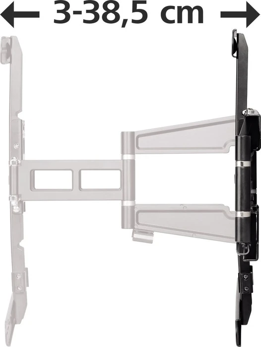 Hama TV-Wandhalterung Fullmotion 5 Sterne XL, bis 50" schwarz