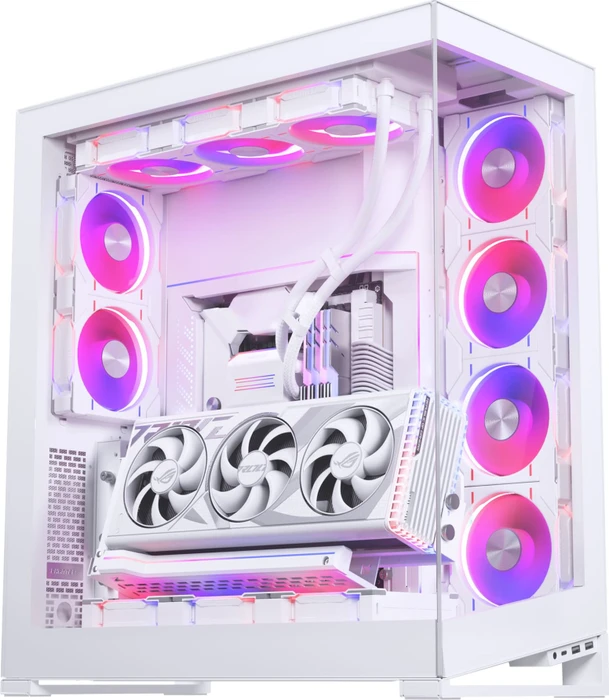 Phanteks Premium Vertical GPU Bracket Riser Card, gewinkelt, PCIe 4.0, 220mm, weiß