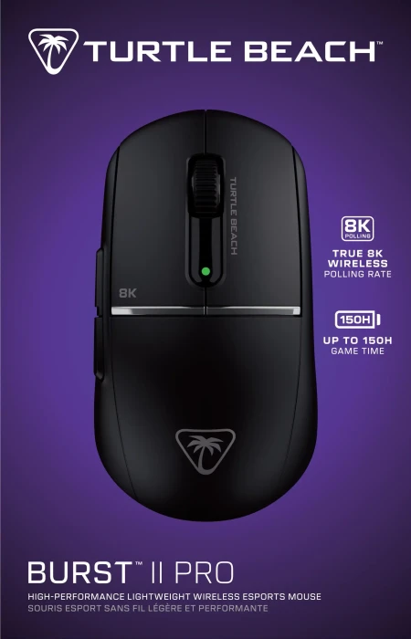 Turtle Beach Burst II Pro 8K schwarz, USB/Bluetooth