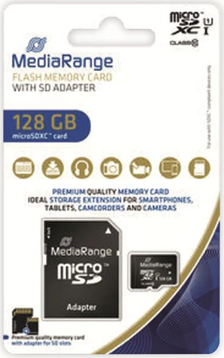 MediaRange R80 128GB Kit, UHS-I U1, Class 10