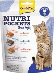 Gimborn GimCat Nutri Pockets - Sea MIX Lachs/Forelle/Shrimps, 150g