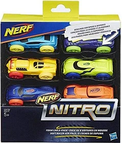 Hasbro Nerf Nitro Soft Racer 6er Pack