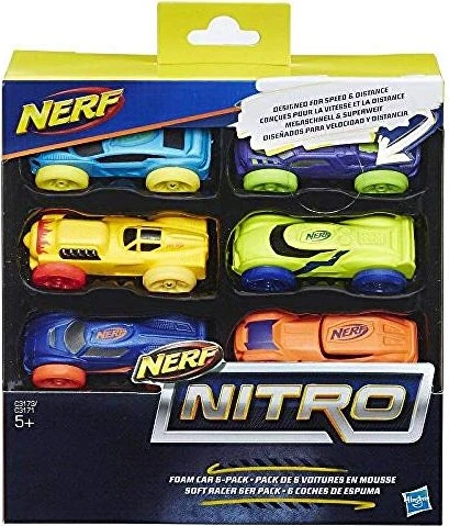 Hasbro Nerf Nitro Soft Racer 6er Pack
