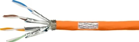 LogiLink Twisted-Pair Verlegekabel, Cat7a, S/FTP, ohne Stecker, 500m, orange