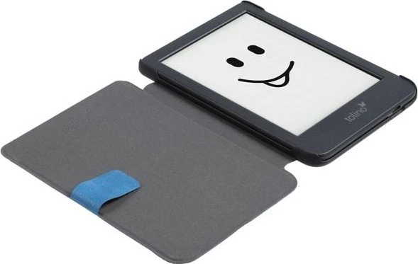 tolino shine Slim Cover, PU, semicircle blue