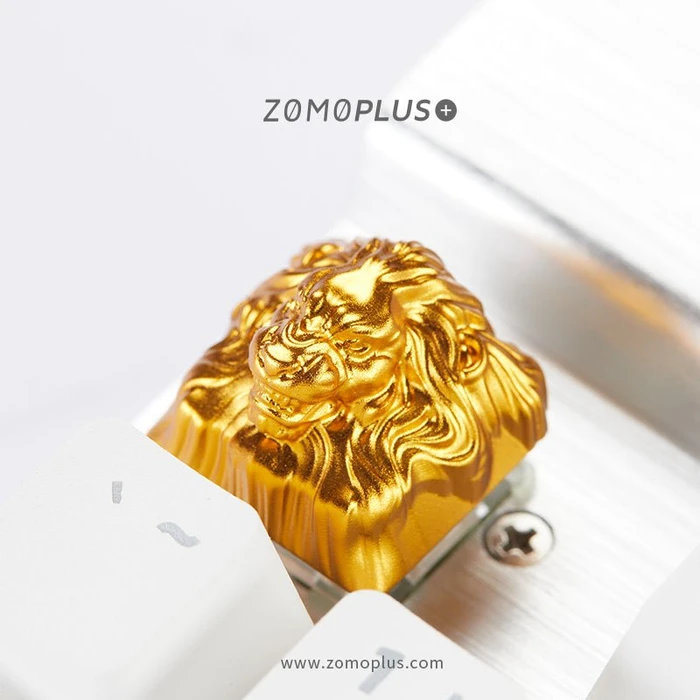Zomoplus Fantastic Beasts Series Keycap Löwe, Aluminium, gold, 1 Taste