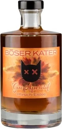 Edelobstbrennerei Schleihauf Böser Kater Gin Aperitif Pfirsich-Eistee 500ml