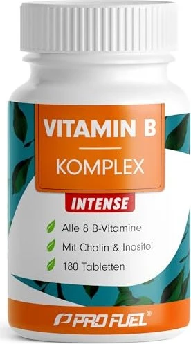 ProFuel Vitamin B Komplex Forte Tabletten, 180 Stück